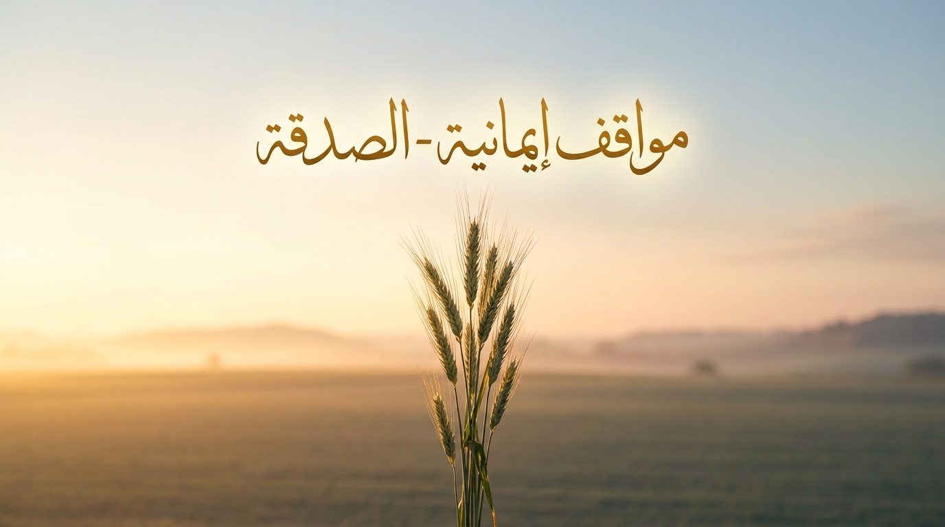 مواقف إيمانية - الصدقة - Image 1