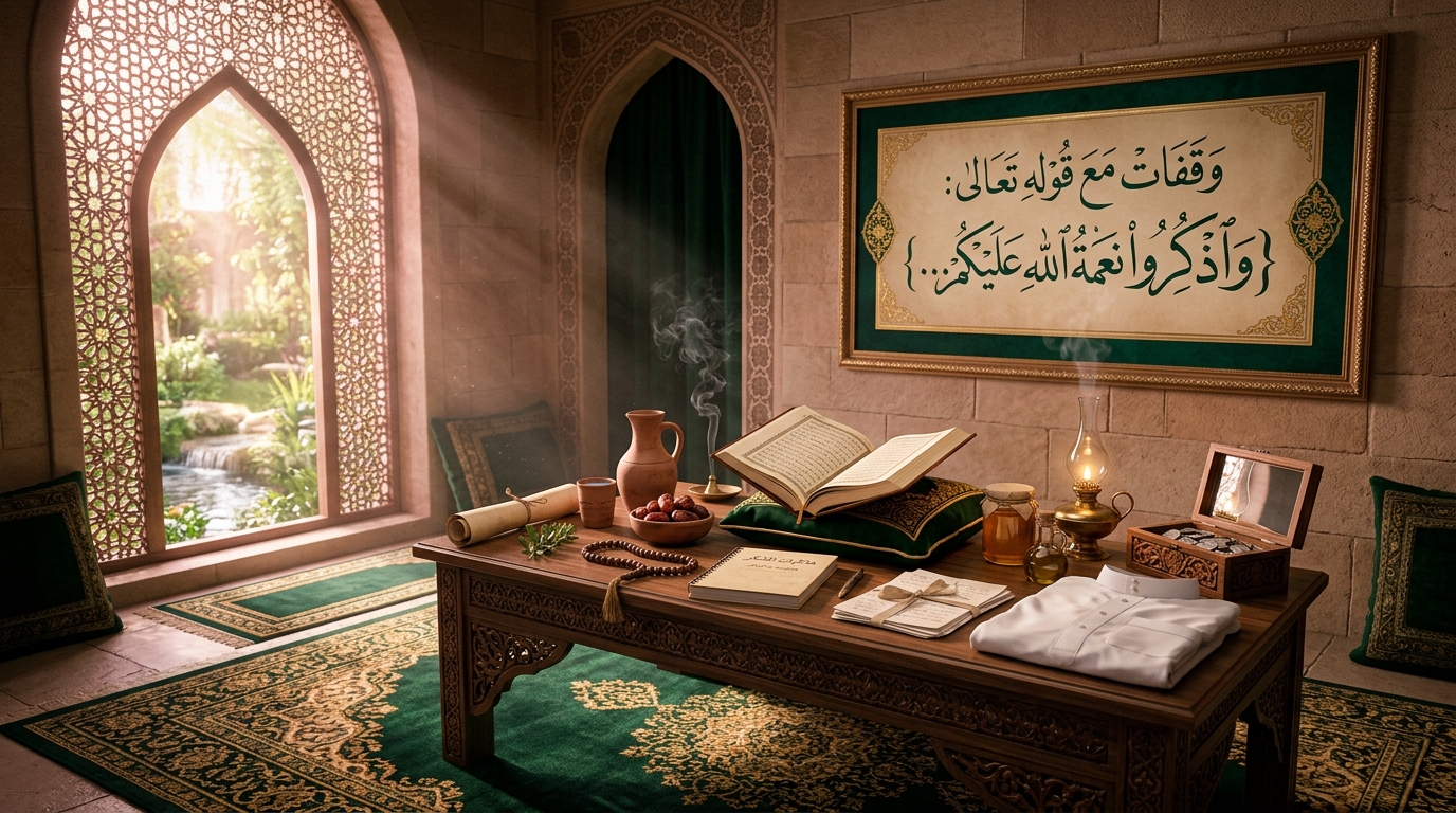 وقفات مع قوله تعالى: {وَاذْكُرُوا نِعْمَةَ اللَّهِ عَلَيْكُمْ...} - Image 1
